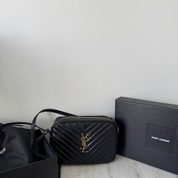 LIMITED EDITION Saint Laurent: YSL Lou Medium Bag WITH TASSEL - Picture 12 of 16